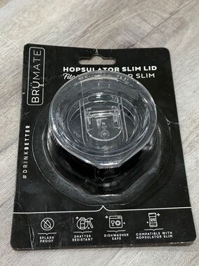 NEW BrüMate Hopsulator Slim Tumbler Lid Conversion Travel Top Sealed